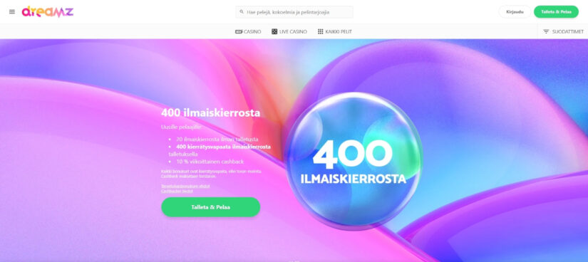 dreamz bonus