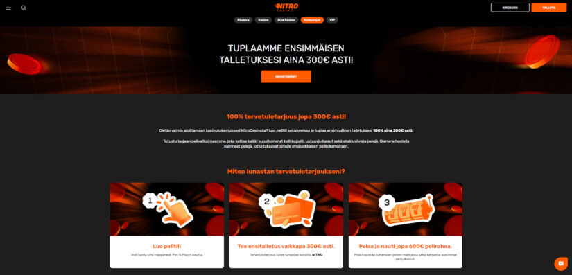 nitro casino bonus
