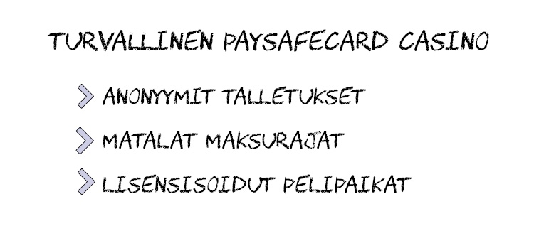 Paysafecard kasinoiden turvallisuus