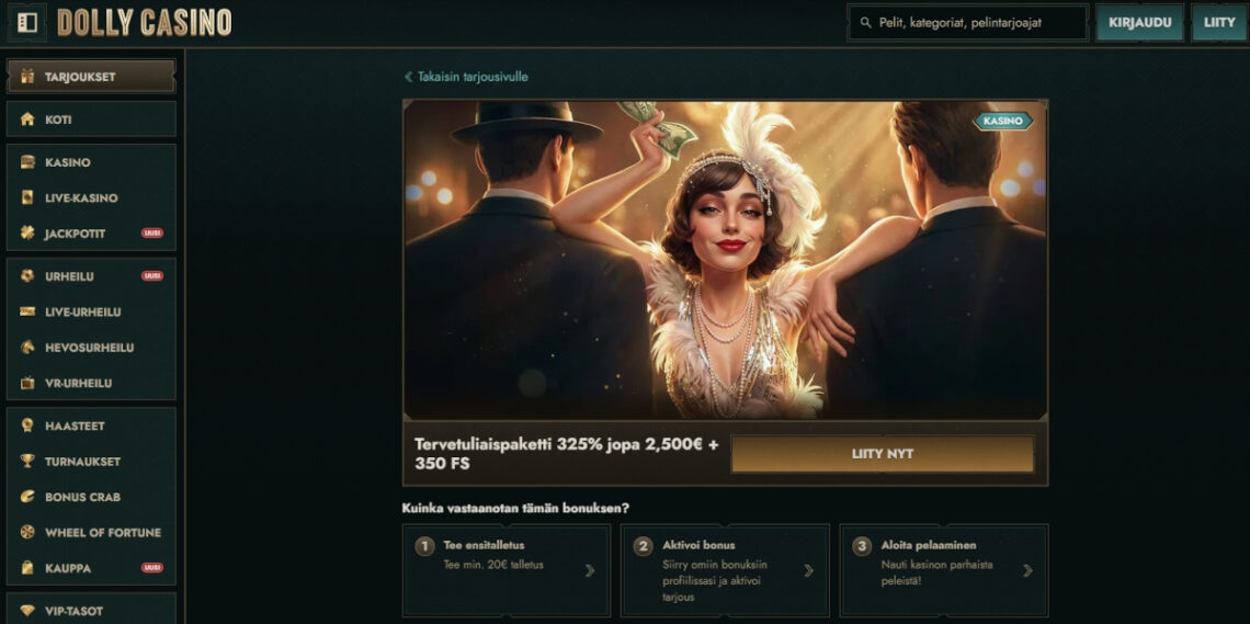 Dolly Casino talletusbonus