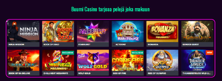 Buumi Casino peliaula