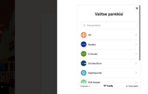 Lista pankeista jotka toimivat yhteistyössä Trustlyn kanssa