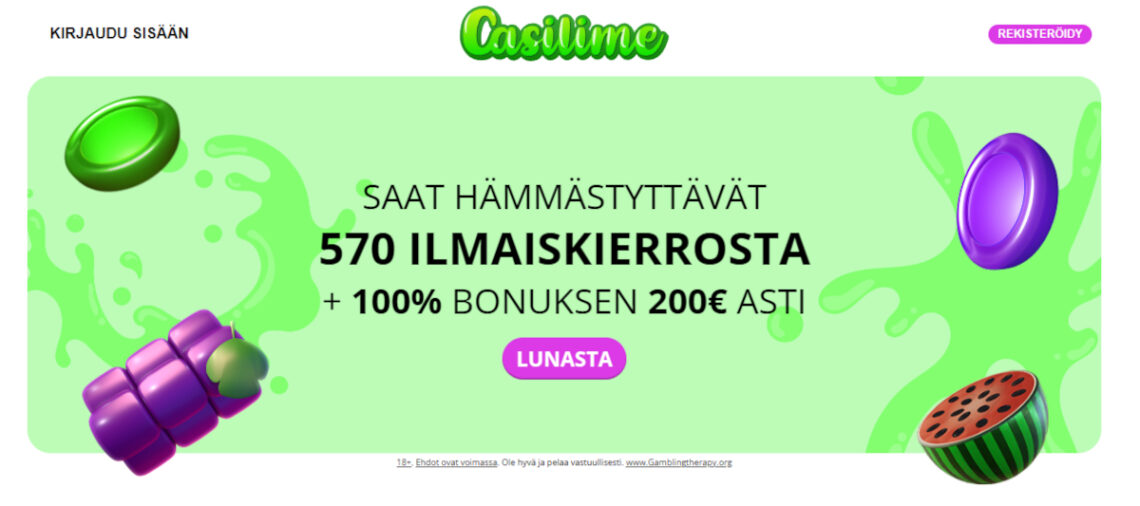 casilime talletusbonus