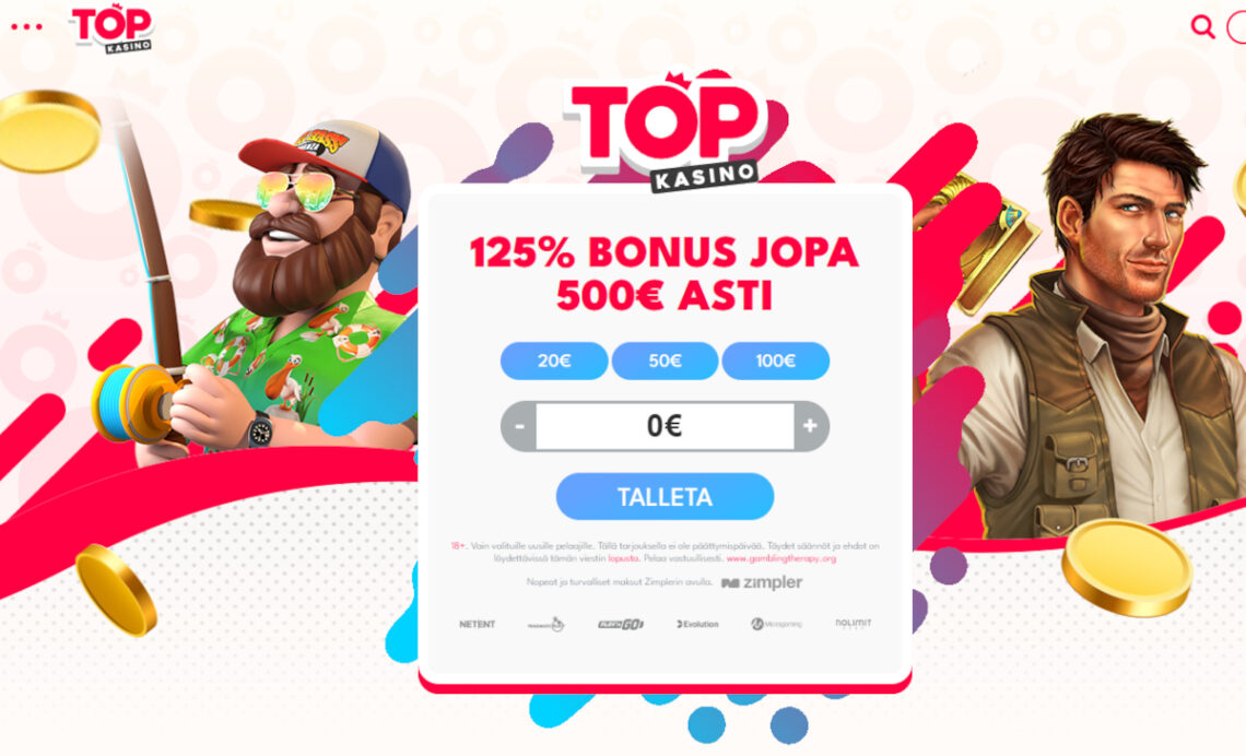 top kasino talletusbonus