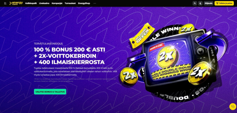 energy casino bonus
