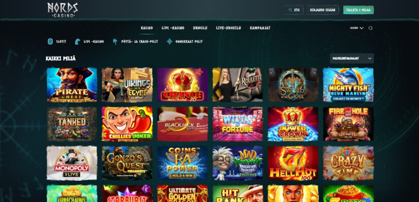 nords casino peliaula