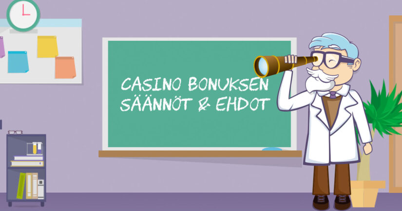 Lue casino bonusten säännöt ja ehdot huolellisesti