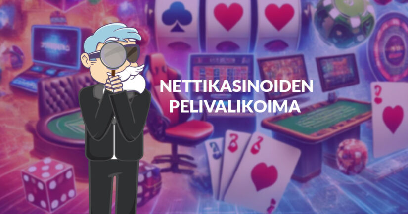 Nettikasinoiden pelivalikoima 