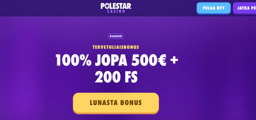 polestar casino bonus