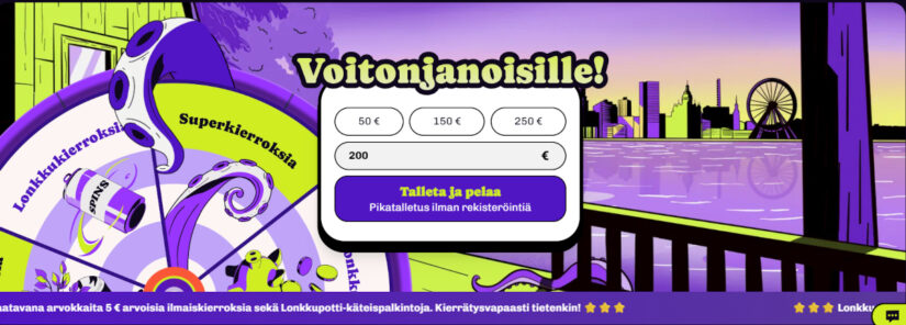 lonkero kasino bonus