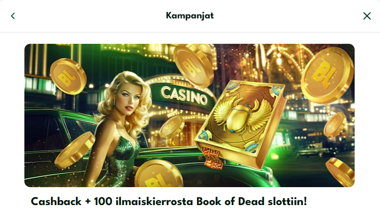 Big lucky bonus