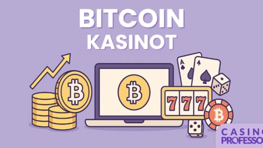 Bitcoin kasinot – Näin pelaat kryptovaluutoilla