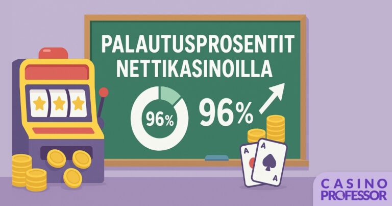 palautusprosentit nettikasinoilla
