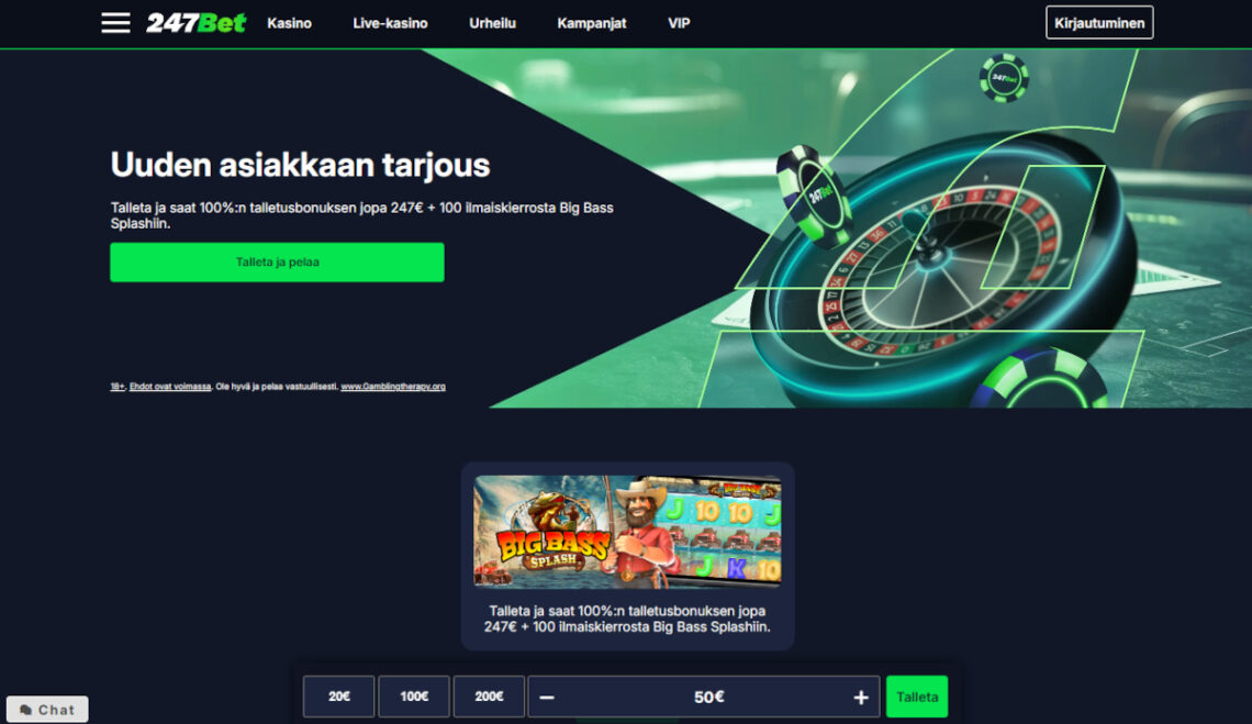 247bet talletusbonus