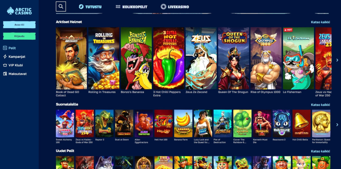 arctic casino peliaula