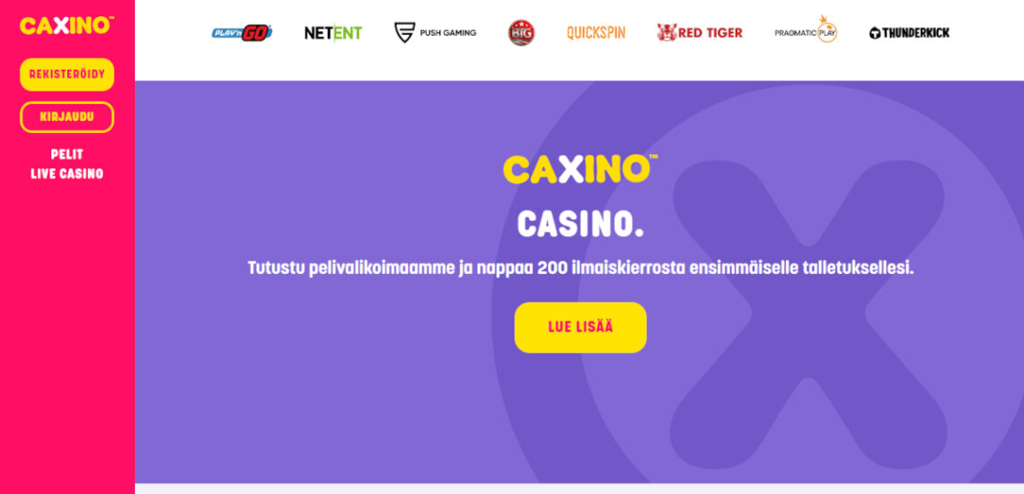 Caxino casino talletusbonus