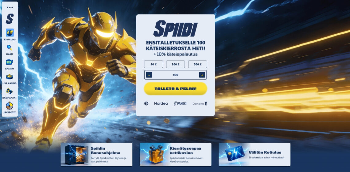 spiidi casinon etusivu