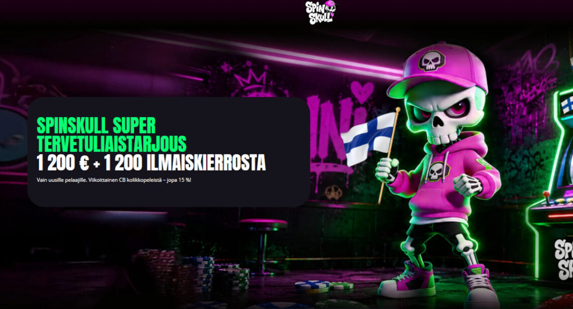 Spinskull casinon bonus