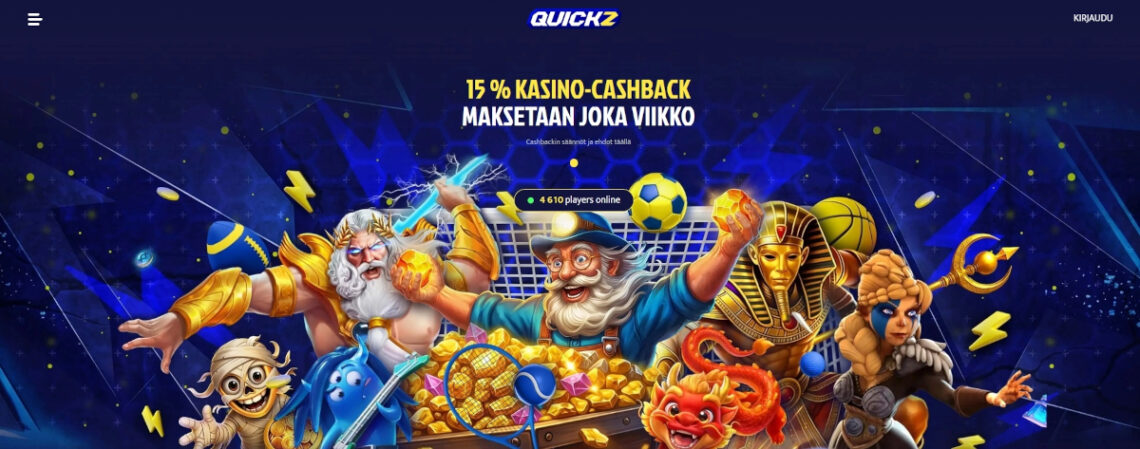 quickz käteispalautus