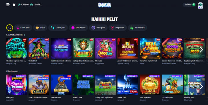 smasha casino pelit
